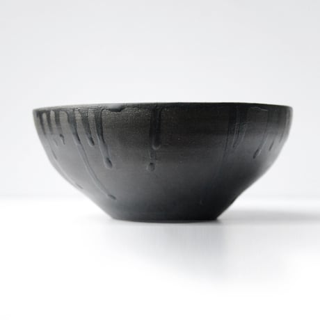 <ceramic pot ＞ SHARP EDGE  Matt Black type+drip_B02