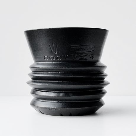 ＜ceramic pot ＞LOOP  Matt Black type_MK010