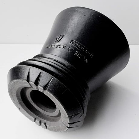 ＜ceramic pot ＞LOOP  Matt Black type_GJ05