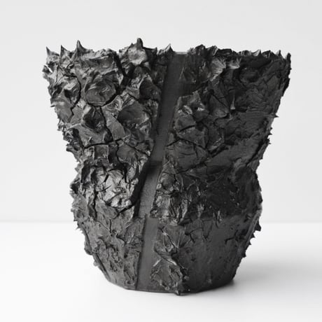＜ceramic pot ＞√ROOT   MattBlack type_RM_02