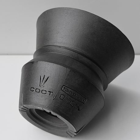 ＜ceramic pot ＞LOOP  DarkGray type_UC03