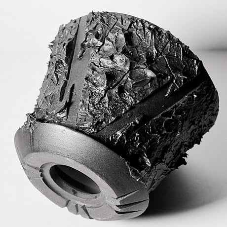 ＜ceramic pot ＞√ROOT   MattBlack type__LF04