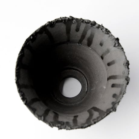 ＜ceramic pot＞  √ ROOT Matt Black type +Drip_Z3