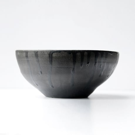 <ceramic pot ＞ SHARP EDGE  Matt Black type+drip_B02