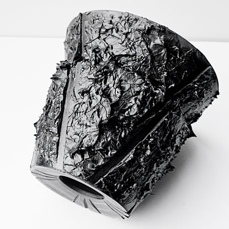 ＜ceramic pot ＞√ROOT   MattBlack type__ST_08