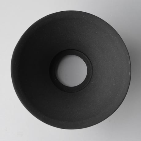 ＜ceramic pot ＞√ROOT MattBlack+W type_UC02
