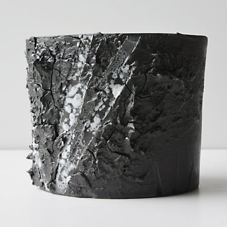 ＜ceramic pot ＞√ROOT   MattBlack type_VCU010