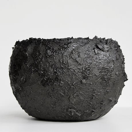 ＜ceramic pot ＞SHARK MattBlack type_XT07