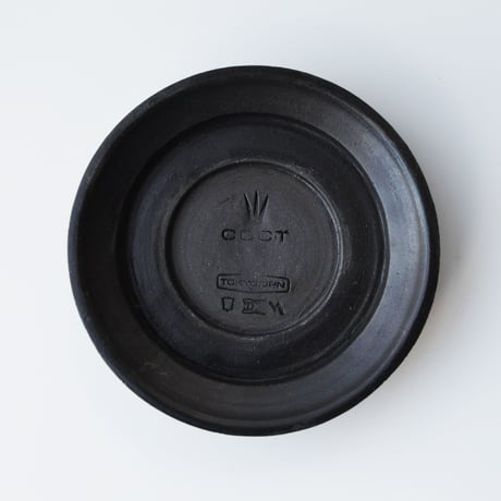 ＜ceramic Plate＞  Plate MattBlack type_B