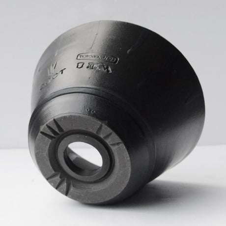 <ceramic pot ＞ SHARP EDGE  Matt Black type+drip_SH_J