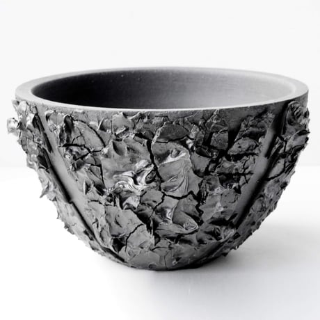 ＜ceramic pot ＞√ROOT MattBlack type__IC03