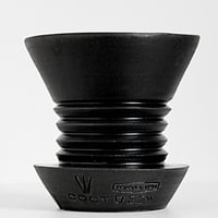 ＜ceramic pot ＞LOOP  Matt Black type_JL05