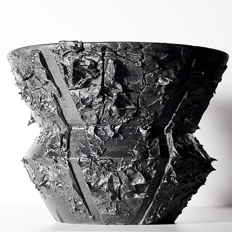 ＜ceramic pot ＞√ROOT   MattBlack type__LF02