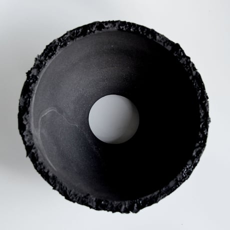 ＜ceramic pot ＞SHARK MattBlack type_XV2