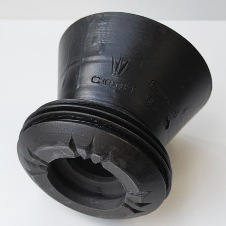 <ceramic pot ＞ SHARP EDGE  Matt Black type+drip_GX_07