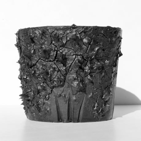 ＜ceramic pot ＞ATACAMA MattBlack type_CTA_002