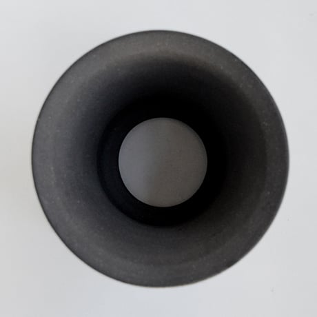 ＜ceramic pot ＞PENETRATOR    Matt Black type_MK05