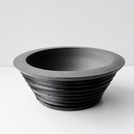 ＜ceramic pot ＞PENETRATOR  MattBlack type_A
