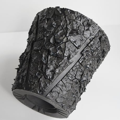 ＜ceramic pot ＞√ROOT   MattBlack type_XV7