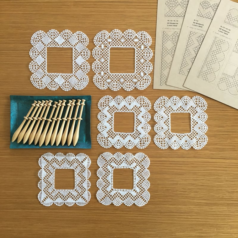 はじめてのボビンレース ステップアップパターン2[My First Bobbin