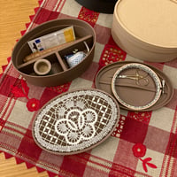 単品販売】ボビンレース用ブロック型レースピロー | J'aime la dentelle!