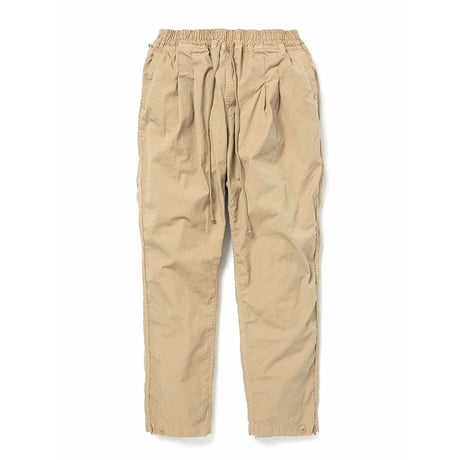 hobo ホーボー "ARTISAN EASY PANTS COTTON TWILL MATCHA DYED"