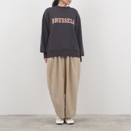 NARU ナル "スーパーストレッチベアワッフル BRUSSELS プリント PO"