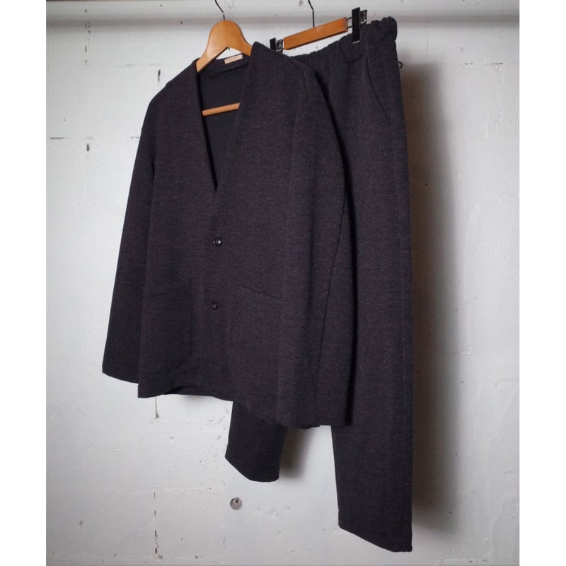 LAMOND (ラモンド) ノーカラージャケット カーディガンブラックsize3 LAMOND ラモンド 