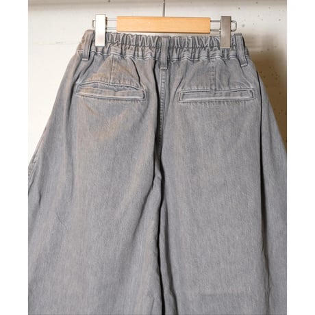 HARVESTY ハーベスティー"BLACK DENIM CIRCUS PANTS"サーカスパンツ