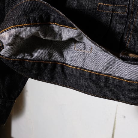 HARVESTY ハーベスティ"BLACK DENIM JACKET"