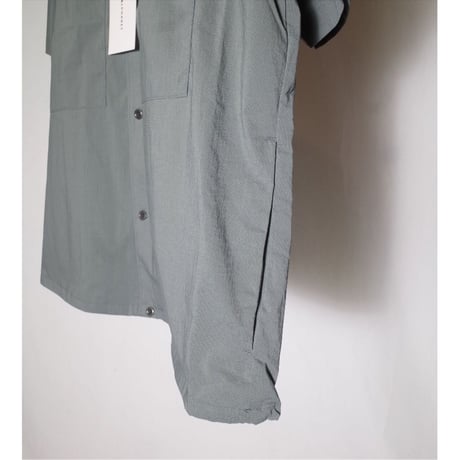 MANUAL ALPHABET マニュアルアルファベット "DRY FEEL PIN-DOT COACH SHT"シャツ