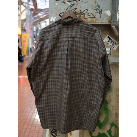 PERS PROJECTS パースプロジェクト "VICTOR L/S WIDE FIT SHIRTS “CHECK”