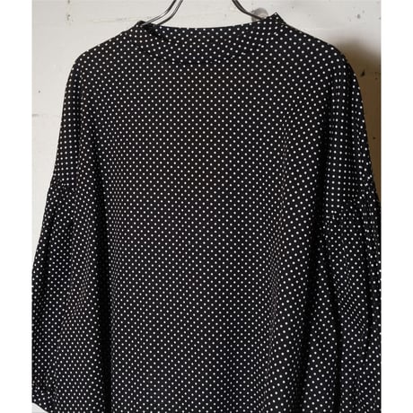 (g) グラム "DOT SHOULDER BALLOON PULLOVER" ドットショルダーバルーンプルオーバー