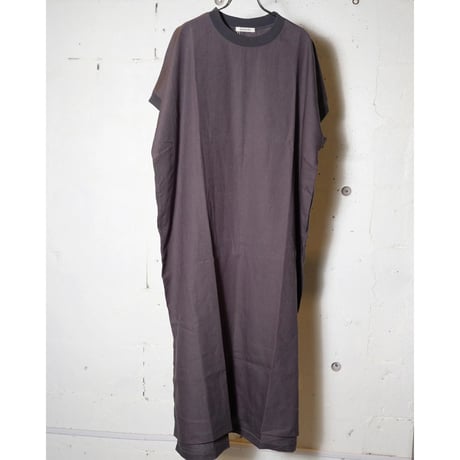 ORDINARY FITS オーディナリーフィッツ "LINEN RIB DRESS"リネンリブドレス