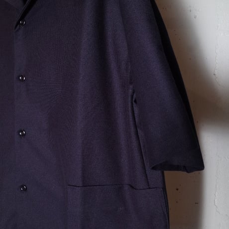 CURLY カーリー "LINEN BLENDED S/S SHIRT" リネンシャツ