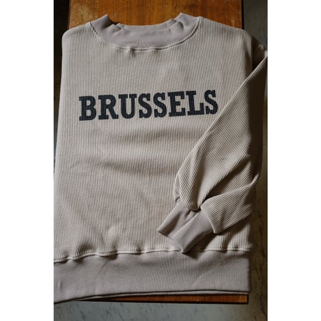 NARU ナル "スーパーストレッチベアワッフル BRUSSELS プリント PO"