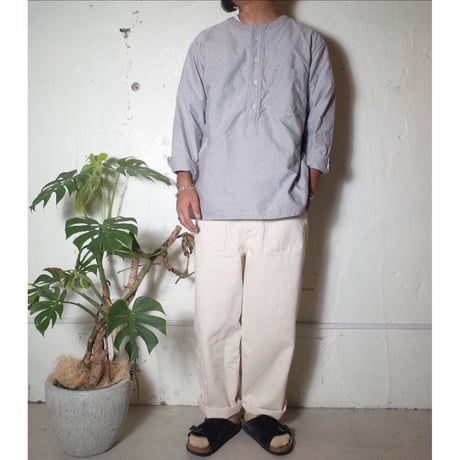 A VONTADE アボンタージ "Banded Collar Shirts" バンドカラーシャツ