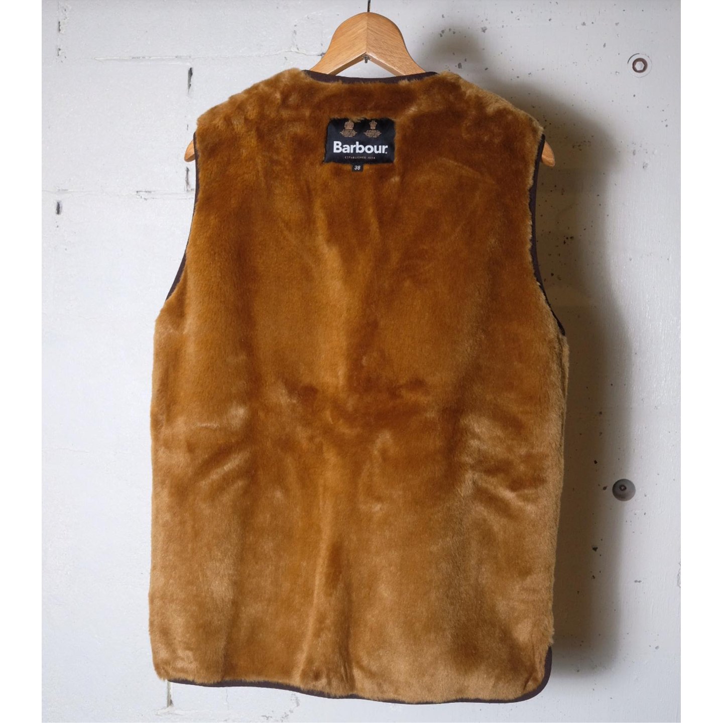 最終値下げ！Barbour　fur liner バブアーファーライナーベスト Barbour バブアー 