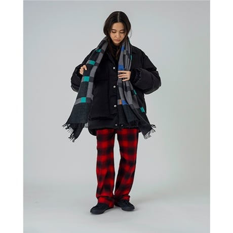 SUBLIME サブライム "PATTERN MERINO STOLE"