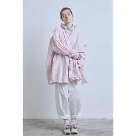 (g) グラム "CUFF FRILL OVER SHIRT"