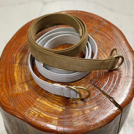 hobo ホーボー "DOUBLE RING BELT PIG SUEDE＂ベルト
