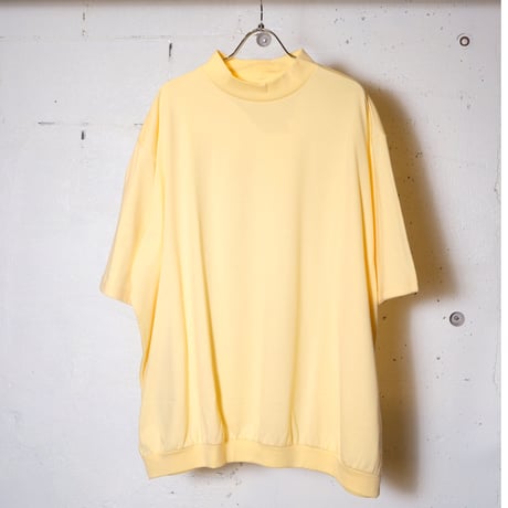 HARVESTY ハーベスティー "MOCK NECK EGG S/S TEE" モックネックエッグ半袖Tシャツ