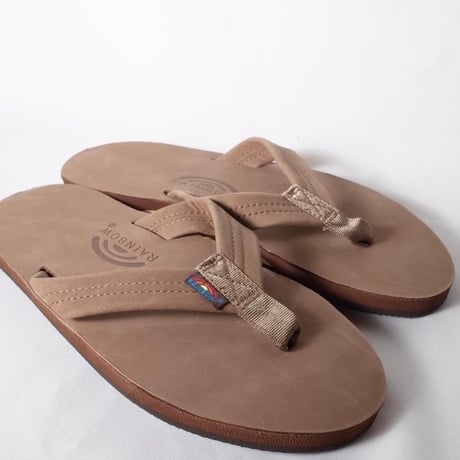 RAINBOW SANDALS レインボーサンダル "シングルレイヤー・プレミア・レザー "MENS