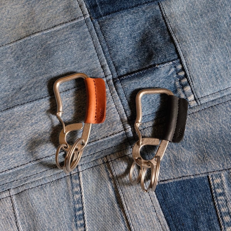 未使用新品 hobo(ホーボー) CARABINER KEY RING hobo ホーボー 