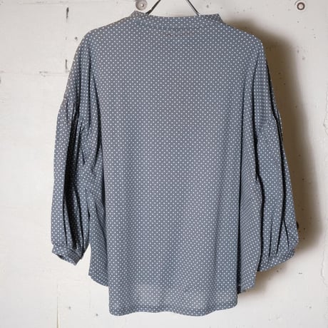 (g) グラム "DOT SHOULDER BALLOON PULLOVER" ドットショルダーバルーンプルオーバー