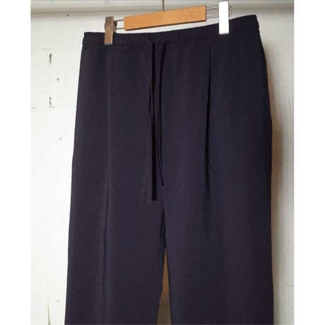 LAMOND ラモンド "SEMI WIDE SHARI PANTS"