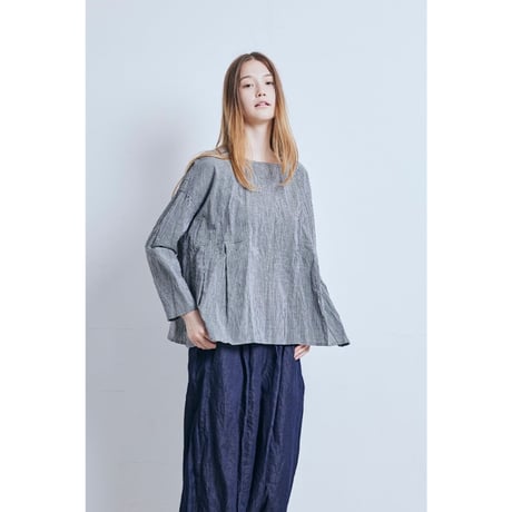 (g) グラム "GINGHAM HOLD BLOUSE"ギンガムホルドブラウス