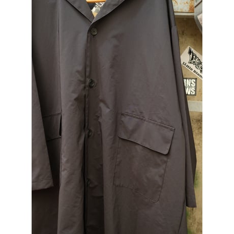 (g) グラム "OPEN COLLAR LOOSE COAT"