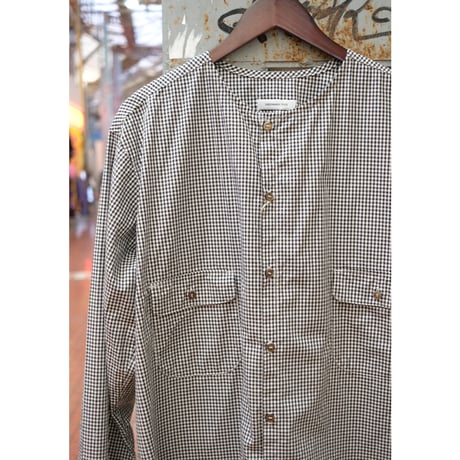 ORDINARY FITS オーディナリーフィッツ "NO COLLAR SHIRTS"