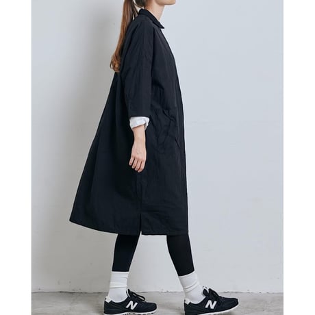 (g) グラム "RIB COLLAR BOX ONE PIECE" リブカラーボックスワンピース